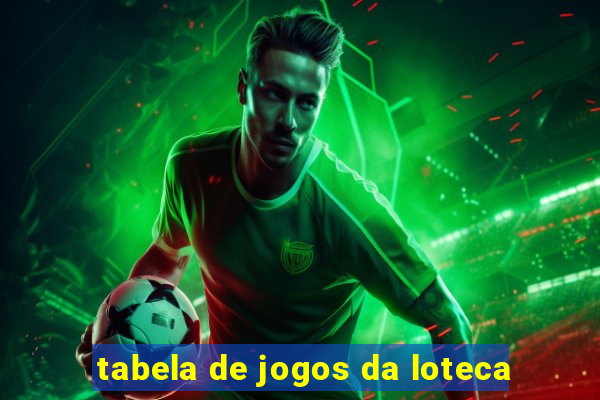 tabela de jogos da loteca